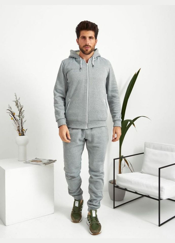 Теплий чоловічий костюм на хутрі