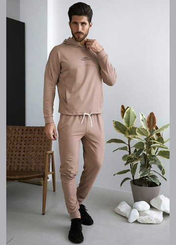 Спортивний костюм чоловічий кольору мокко