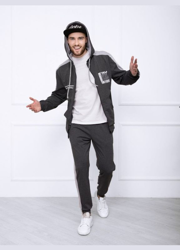 Спортивний костюм темно-сірий